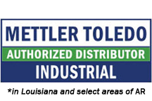 Mettler Toledo logo with disclaimer